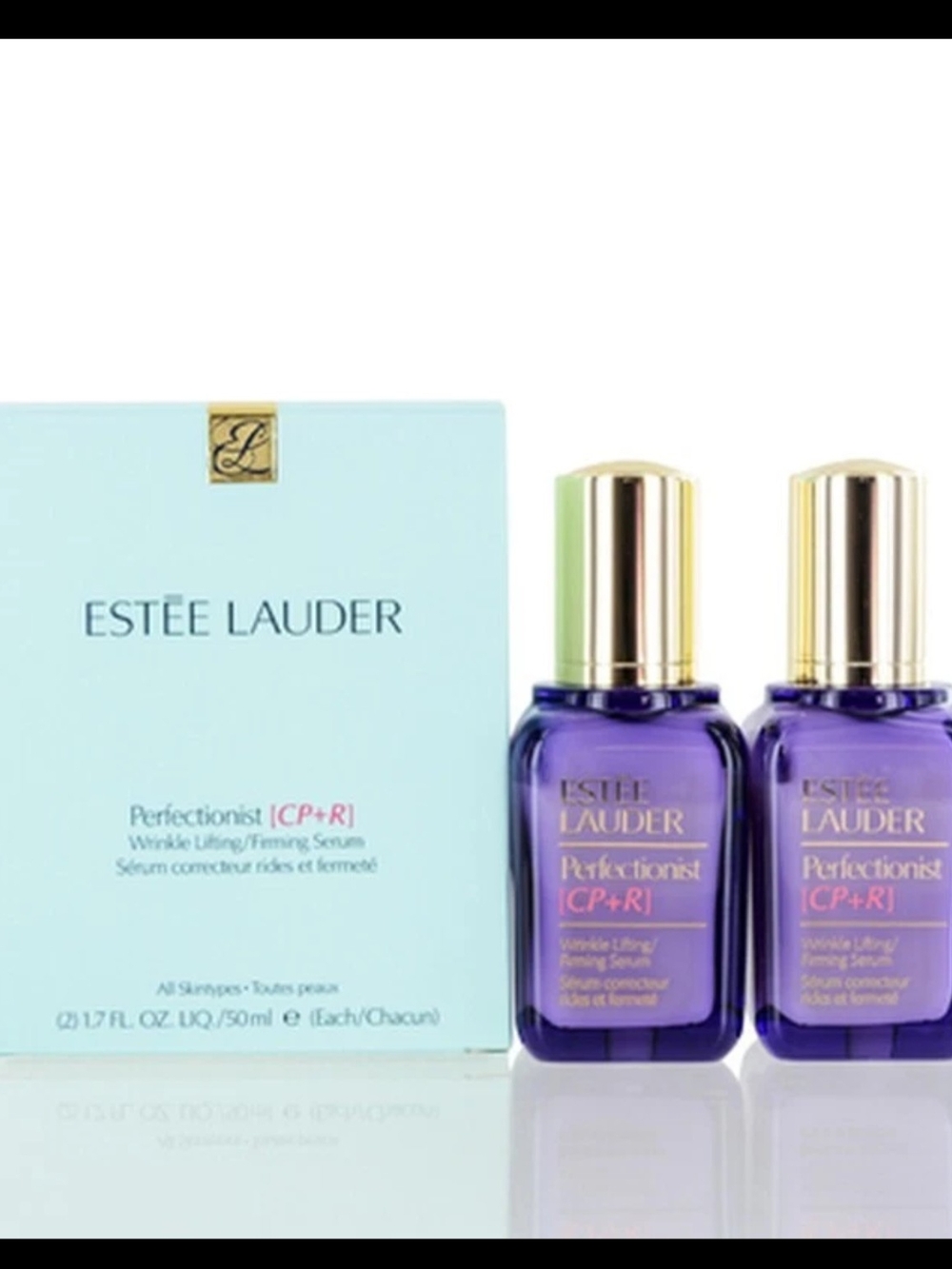 Estee Lauder Perfectionist CP+R Serum Duo Wrinkle Lifting And Firming Serum NIB